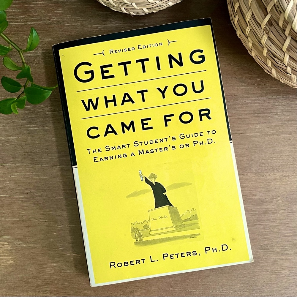 🦋 5/$25 BUNDLE• Getting What You Came For • Self-Help Guide for Master’s, Ph.D.